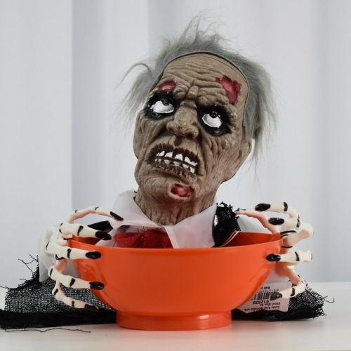 Candy Bowl Aniimated with Ghoul 30cm Ea LIMITED STOCK