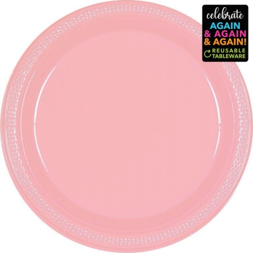 Plate Banquet 26cm Classic Pink pk 20 CLEARANCE