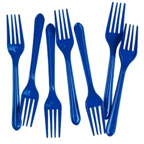 Fork Blue pk 20