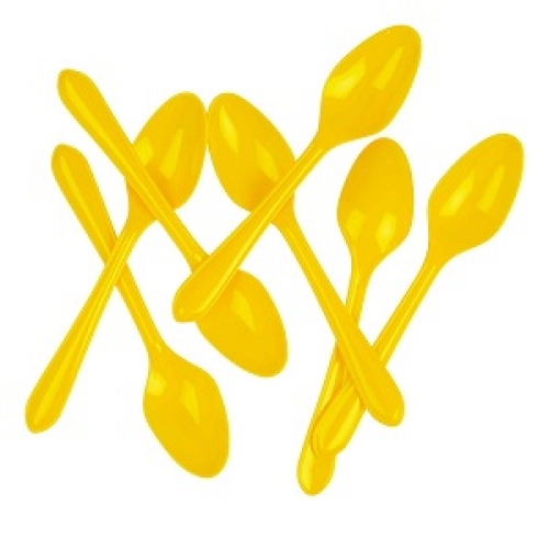 Spoon Yellow pk 20