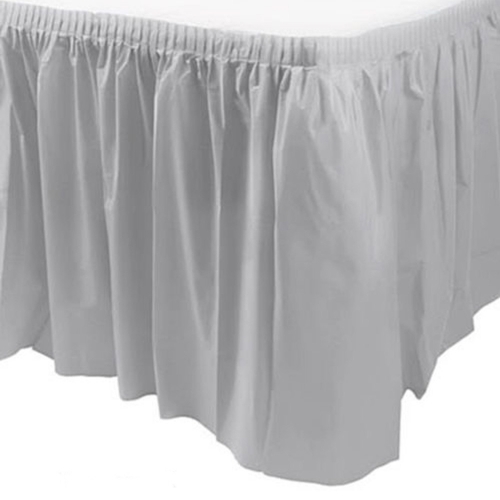 Table Skirt 4.27m White ea
