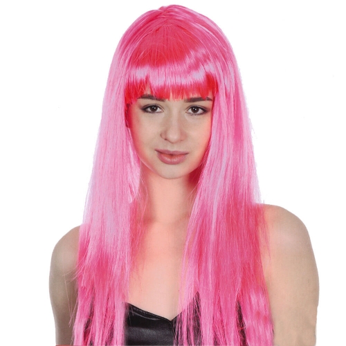 Wig Long Hot Pink ea