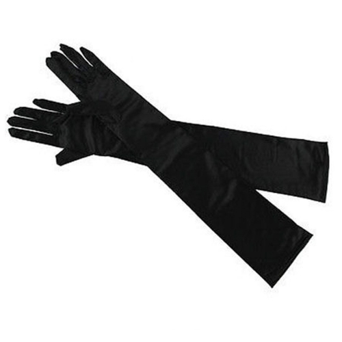 Gloves Long Black ea