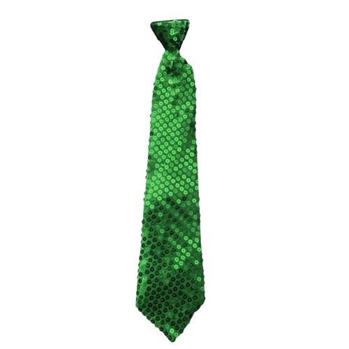 Tie Green Sequin Ea