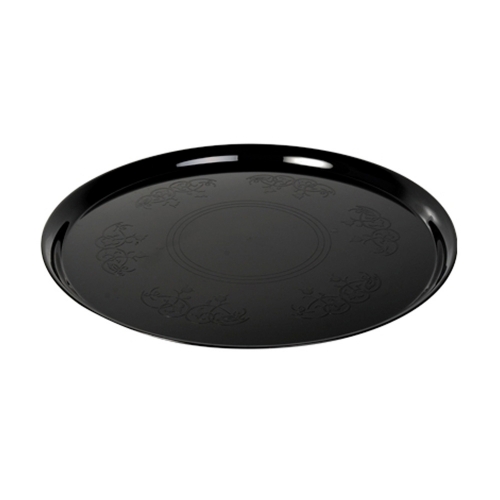 Platter Round Black 40cm Ea