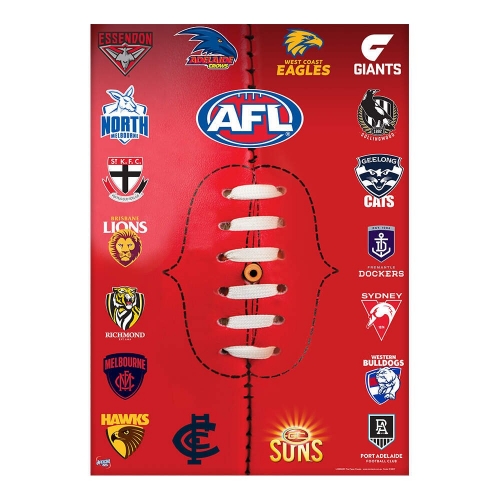 AFL All Team Poster Ea
