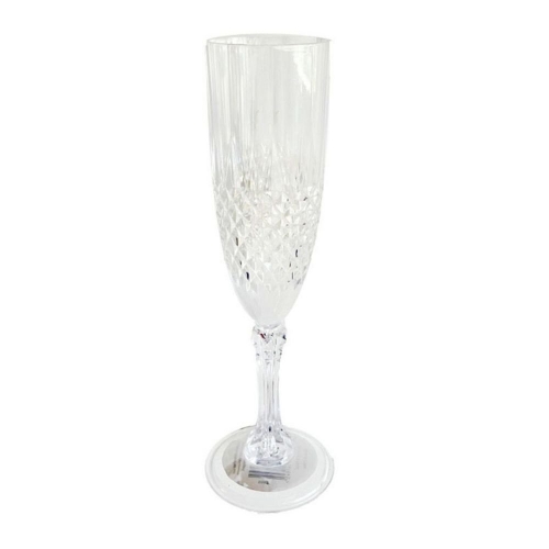Champagne Flute Crystal Look 22.5cm EA