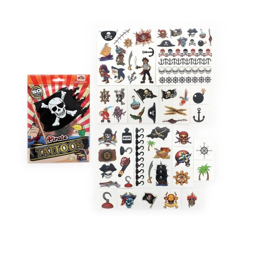 Tattoos Pirate Pack Ea LIMITED STOCK