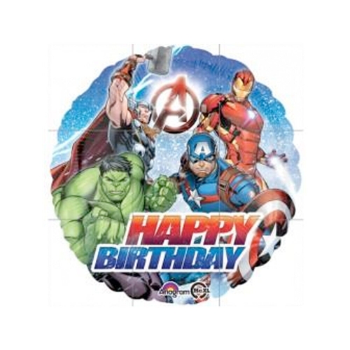 Balloon Foil 45cm Avengers Birthday ea