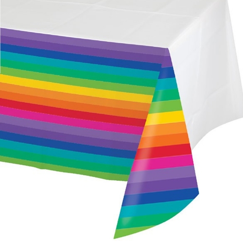 Rainbow Tablecover 137x259cm ea