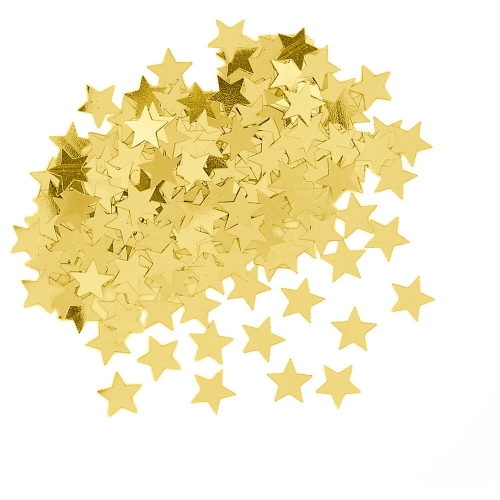 Confetti 14g Star Gold ea
