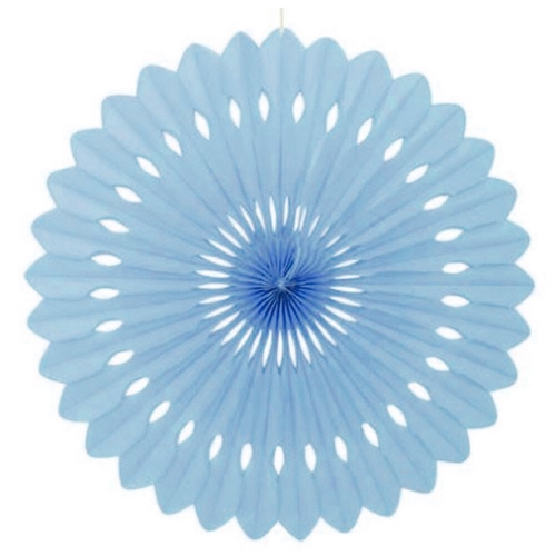 Decorative Fan 40cm Powder Blue ea