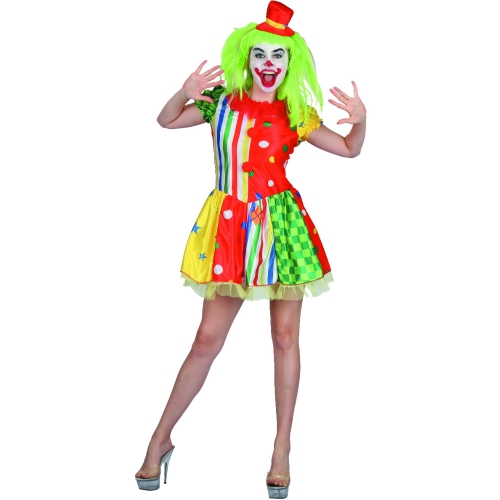 Costume Clown Lady Adult Large ea