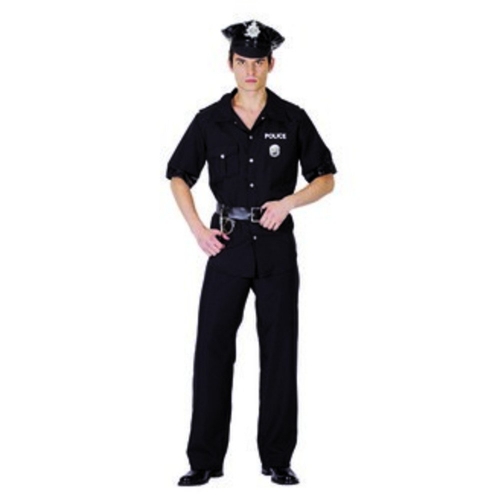 Costume Policeman Adult Large Ea
