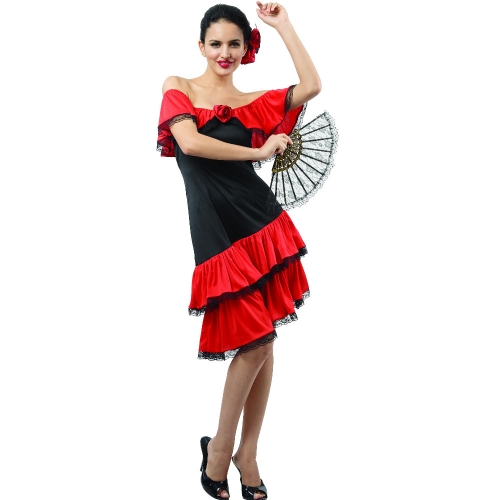 Costume Spanish Lady Adult Medium Ea