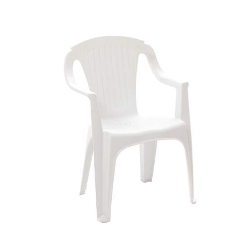 Chair Plastic White Moulded for Hire Ea