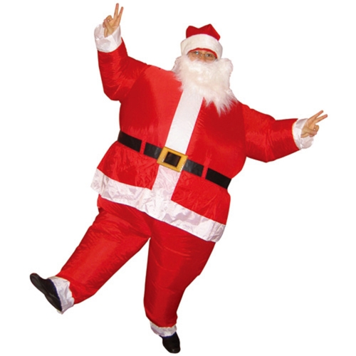 Costume Inflatable Santa Adult Ea