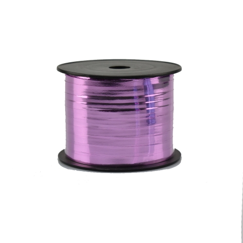 Curl Metallic Light Pink Ribbon 250m Ea