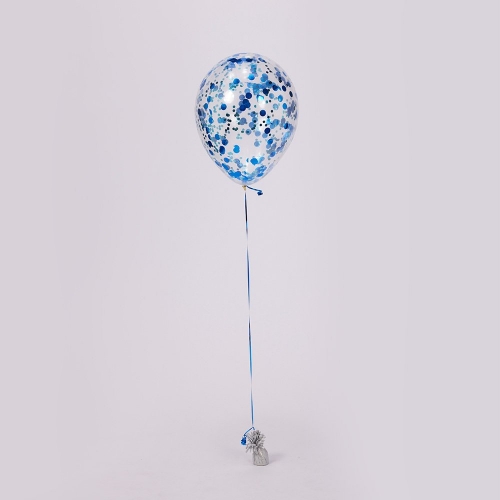 Confetti Balloon 40cm with Helium Ea