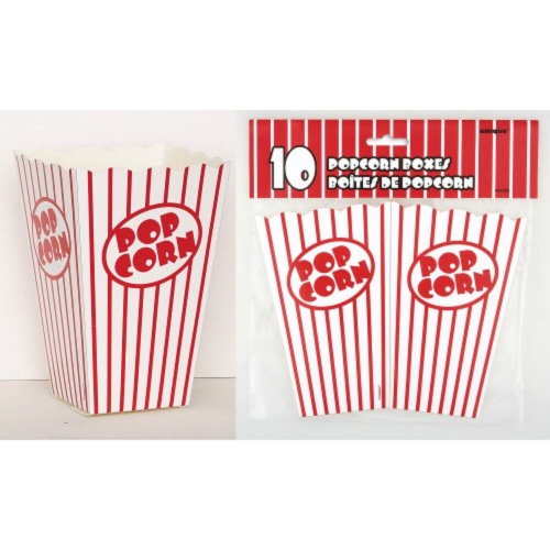 Popcorn Boxes Paper Pk 10