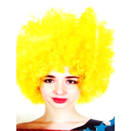 Wig Afro Yellow ea