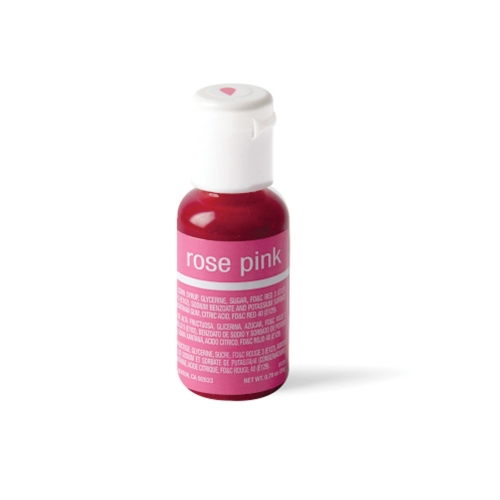 Food Colour Liqua Gel Rose Pink 7oz/20g Ea