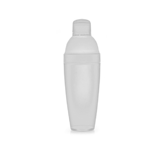 Cocktail Shaker Clear 450ml Ea CLEARANCE