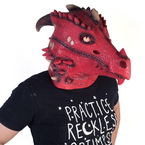 Dragon Latex Mask Ea LIMITED STOCK