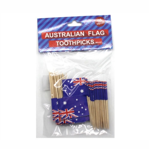 Australian Flag Pick Pk 50