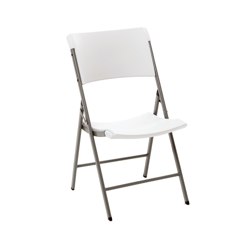 Chair Folding White Plastic for HIRE Ea