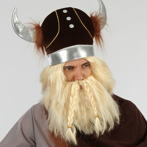 Wig Viking Man Blonde Ea