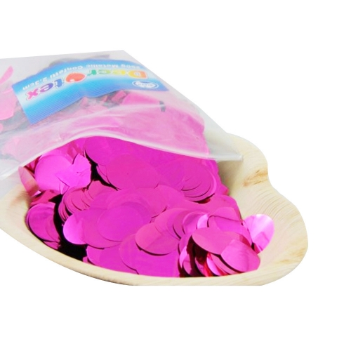 Balloon Confetti 250g Hot Pink 2.3cm ea