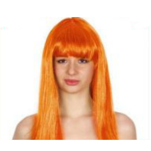 Wig Long Orange ea