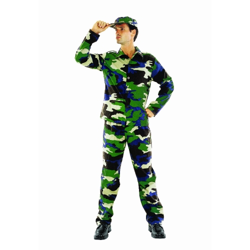 Costume Army Soldier Adult Large Ea