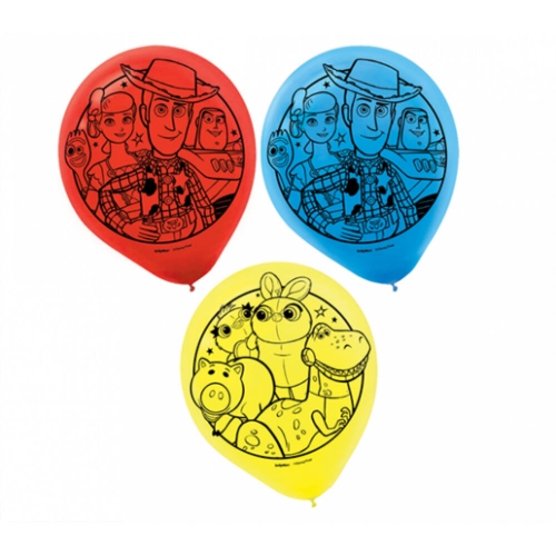 Toy Story Latex Balloon 28cm Pk 6