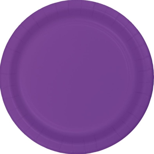 Plate Paper 17cm Amethyst pk 18 CLEARANCE