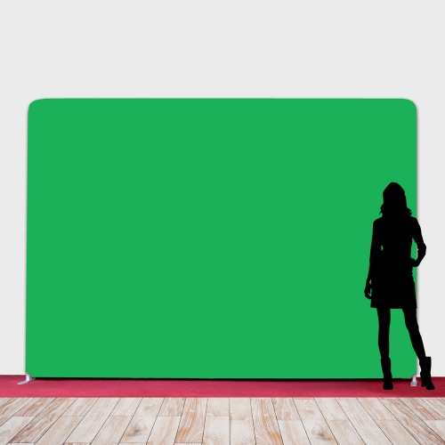 Lombard Vivid Backdrop Green Screen 2.28m x 2.92m Hire