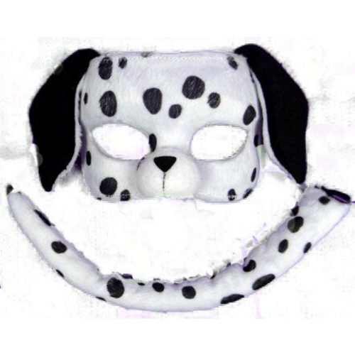 Animal Mask and Tail Set Dog Deluxe Ea