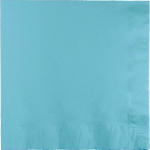 Napkin Lunch 2 Ply Pastel Blue pk 50 CLEARANCE