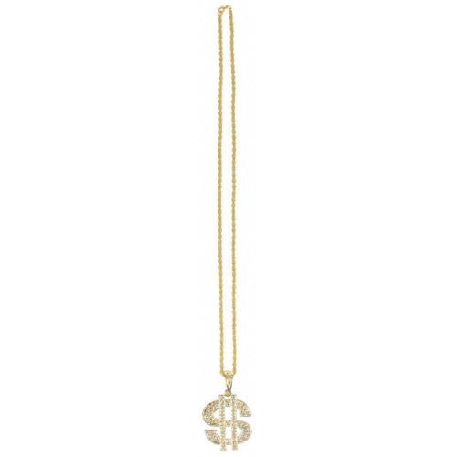 Necklace $ Gold 86cm Ea