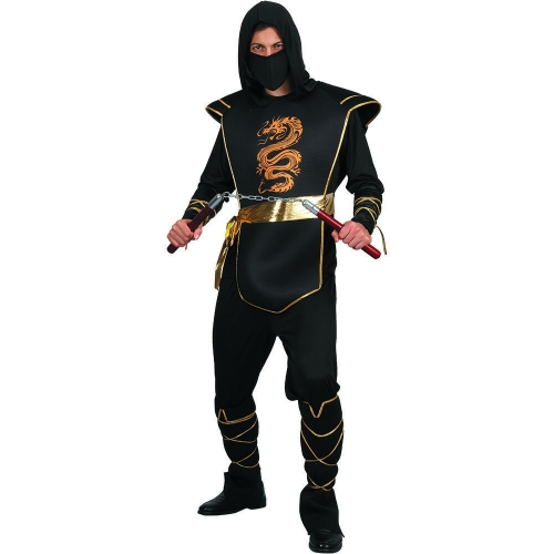 Costume Ninja Adult Small Ea