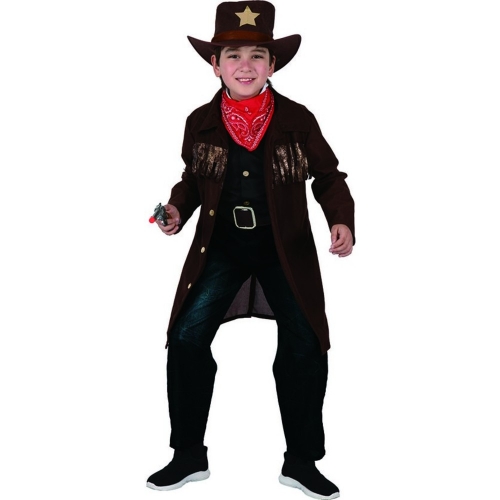 Costume Western Gun Slinger Child Large Ea