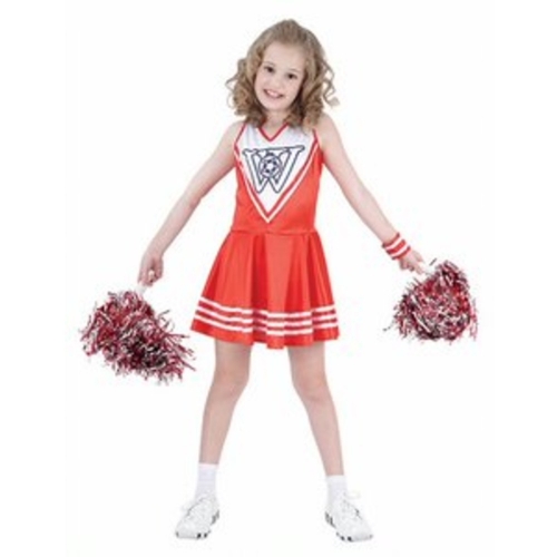 Costume Cheer Leader Child Large Ea