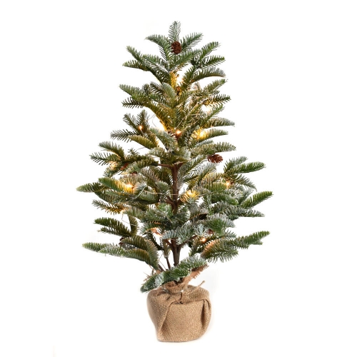 Christmas Tree with LED Lights 50cm Ea LIMITED STOCK