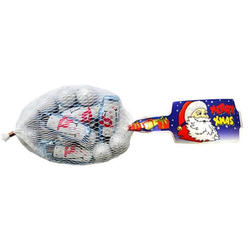 Candy Christmas Snowmen Chocolates Mesh Bag 75g