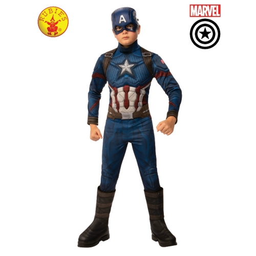 Costume Captain America Deluxe Child Large Ea