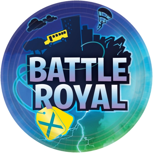 Battle Royal Plate 23cm Pk 8