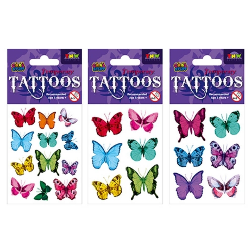 Tattoos Butterfly Pack Ea
