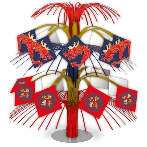 Chinese New Year Cascade Centerpiece 30cm Ea LIMITED STOCK