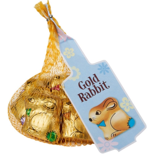 Candy Easter Chocolate Bunny Net Bag 70g Ea